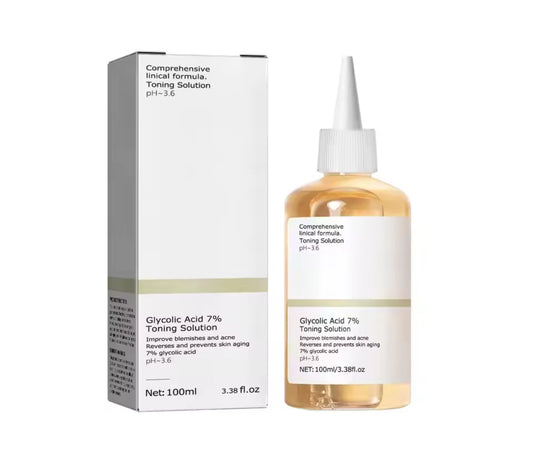 LuxePulse Glycolic Glow 7% Toner – Resurfacing & Radiance Formula