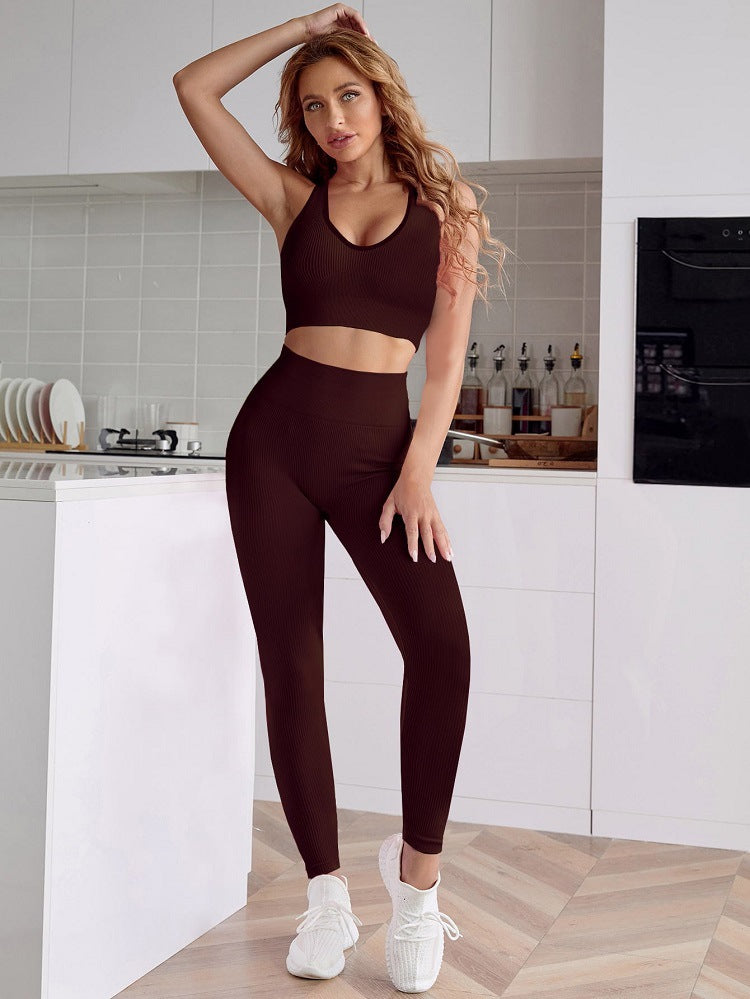 Seamless Yoga Tracksuit - Luxepulse