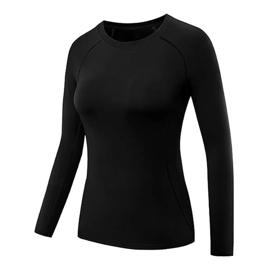 Form Fitting Women's Compression Shirt - Luxepulse