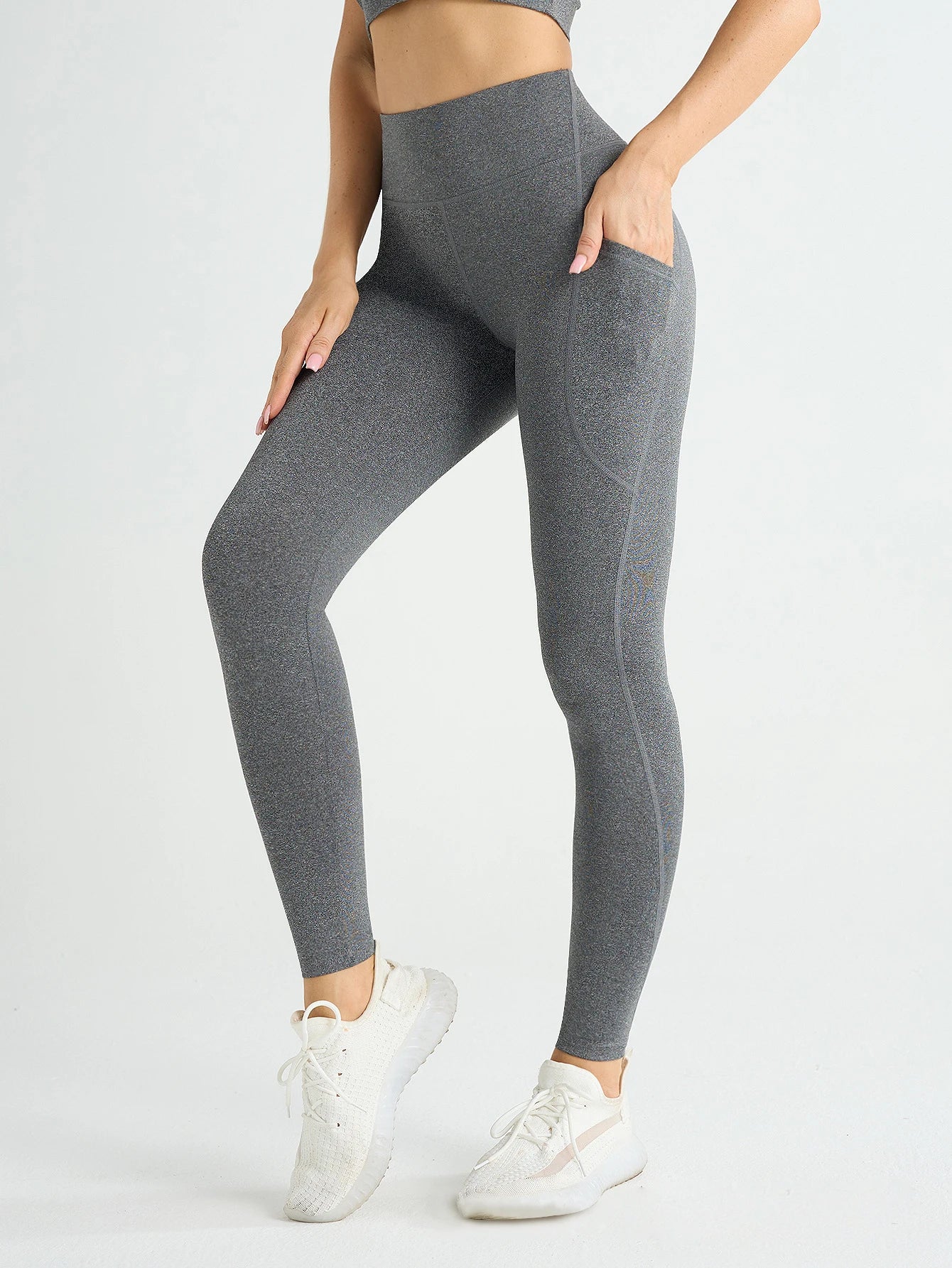 High-Waist Pocket Leggings – Sculpting Yoga & Fitness Pants - Luxepulse