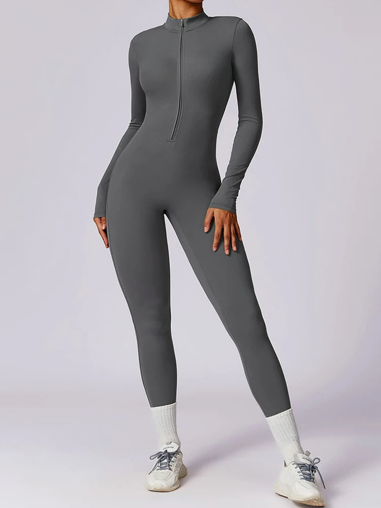 Activewear Jumpsuit – Sleek Gym-to-Street Sportswear for Women - Luxepulse