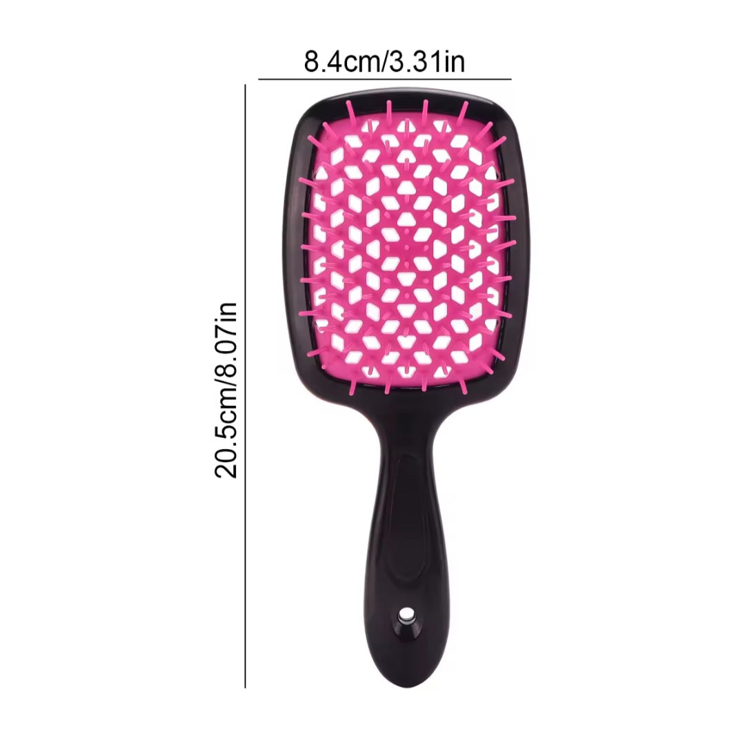 TRENDY Detangling Hair Brush for All Hair Types – Smooth, Pain-Free Styling with Anti-Frizz Design - Luxepulse