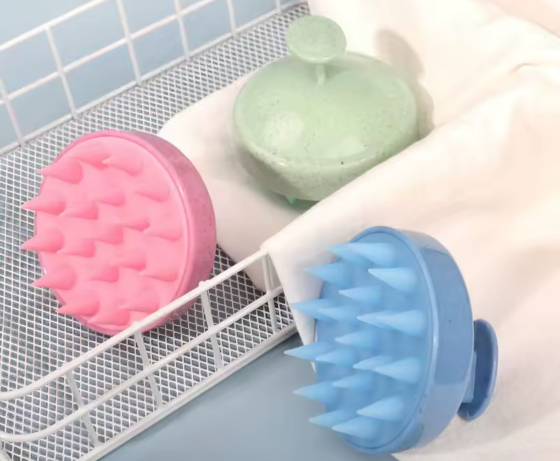 Silicone Shampoo Scalp Massage Brush - Luxepulse