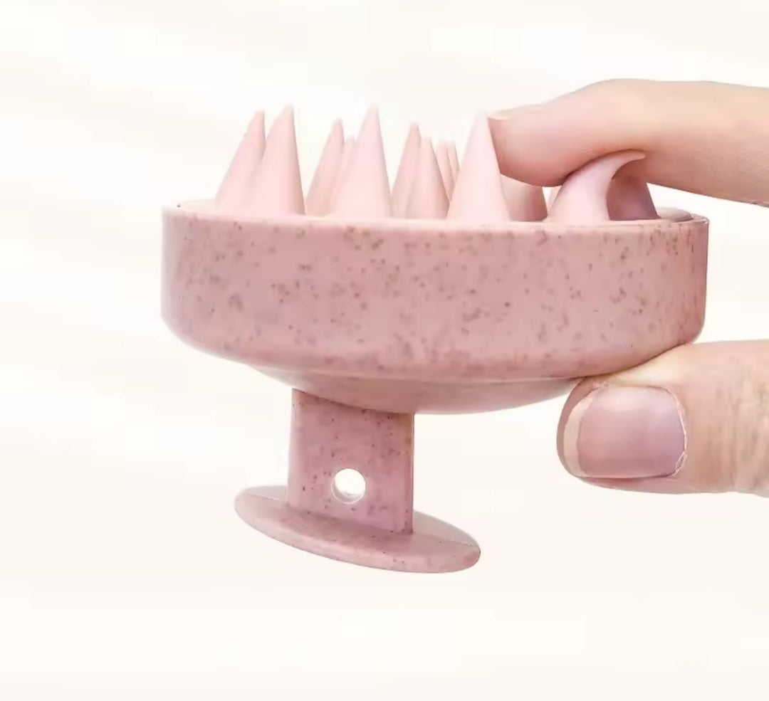 Silicone Shampoo Scalp Massage Brush - Luxepulse