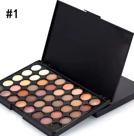 40 Colors Glitter Eyeshadow Palette – Your Ultimate Makeup Companion - Luxepulse