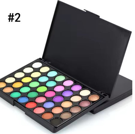 40 Colors Glitter Eyeshadow Palette – Your Ultimate Makeup Companion - Luxepulse