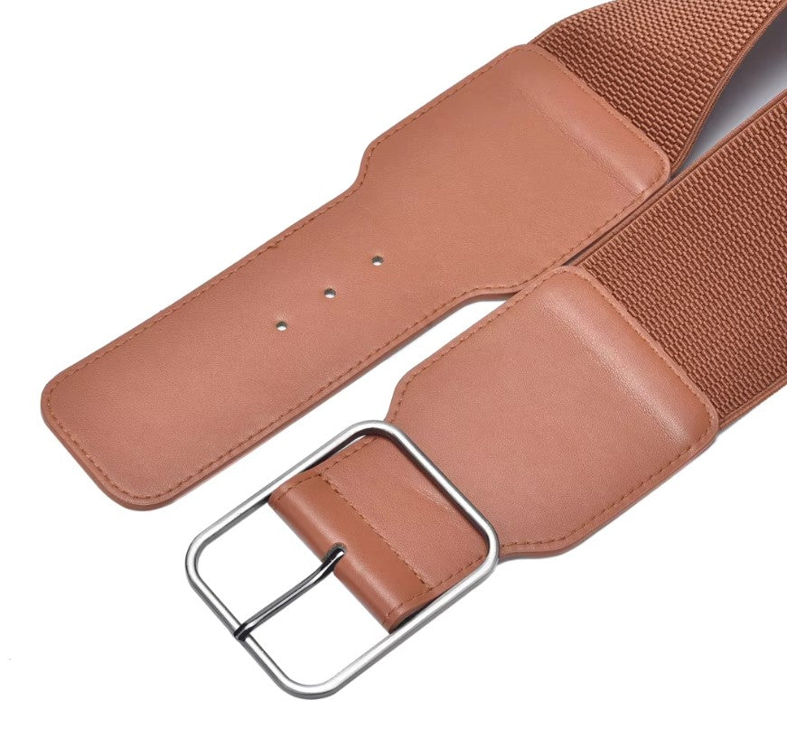 Women’s Stretchy Wide Waist Belt – The Perfect Blend of Style and Functionality - Luxepulse