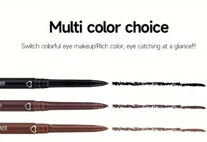 2-in-1 Waterproof Gel Eyeliner & Lip Liner Pencil – Long-Lasting Precision Makeup - Luxepulse