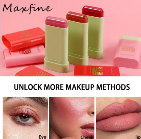 Natural Matte Blush Stick – Multi-Functional Face & Lip Color for a Flawless Look - Luxepulse