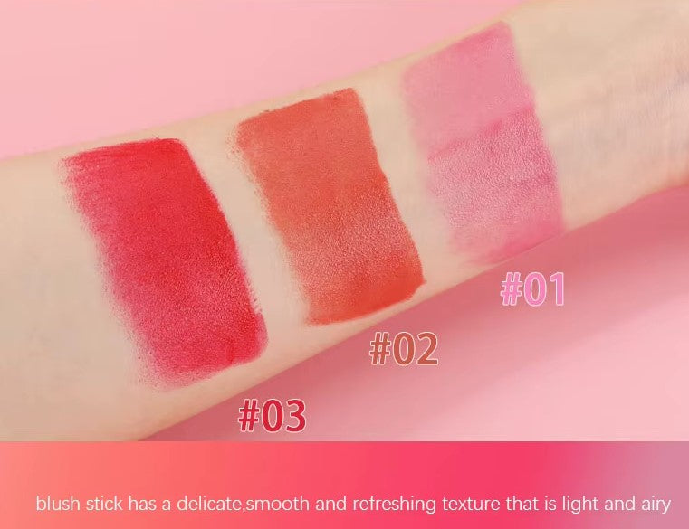 Natural Matte Blush Stick – Multi-Functional Face & Lip Color for a Flawless Look - Luxepulse