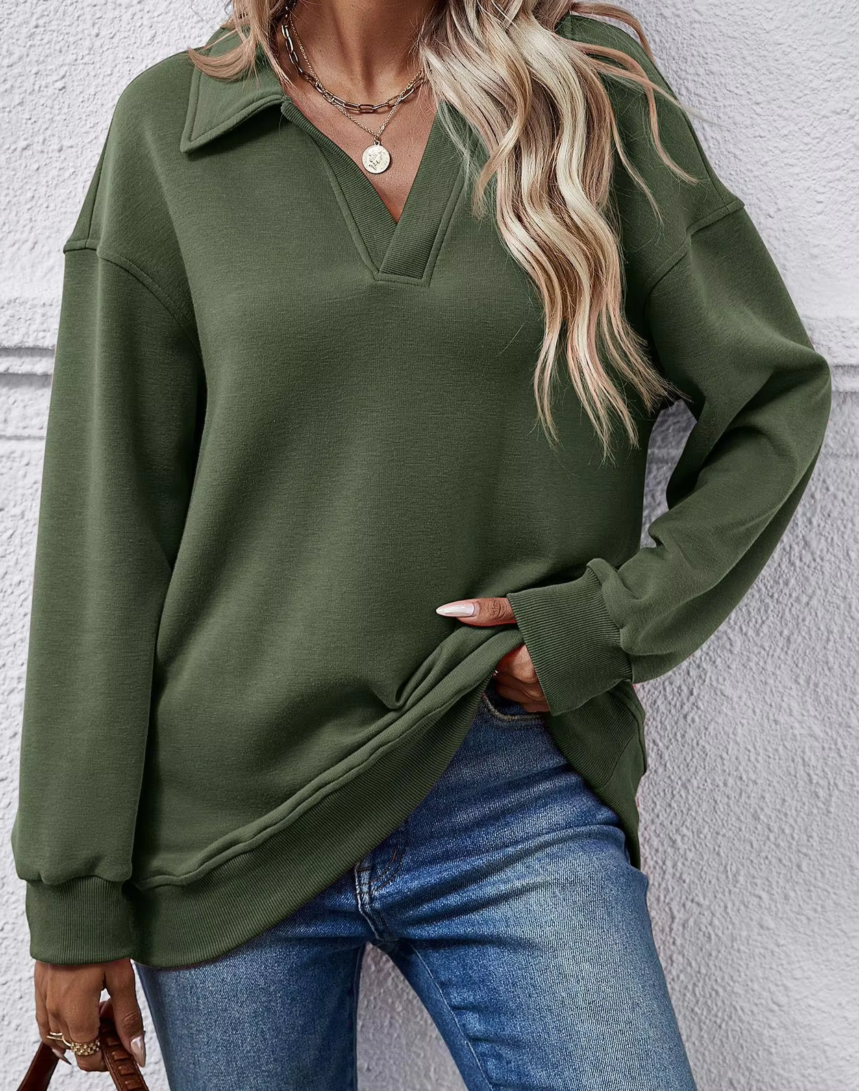 Cozy  Fleece Pullover Top